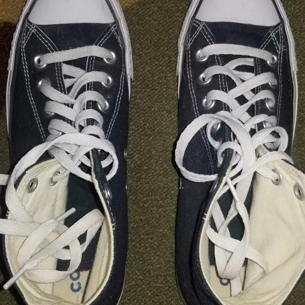 Black High-top Converse